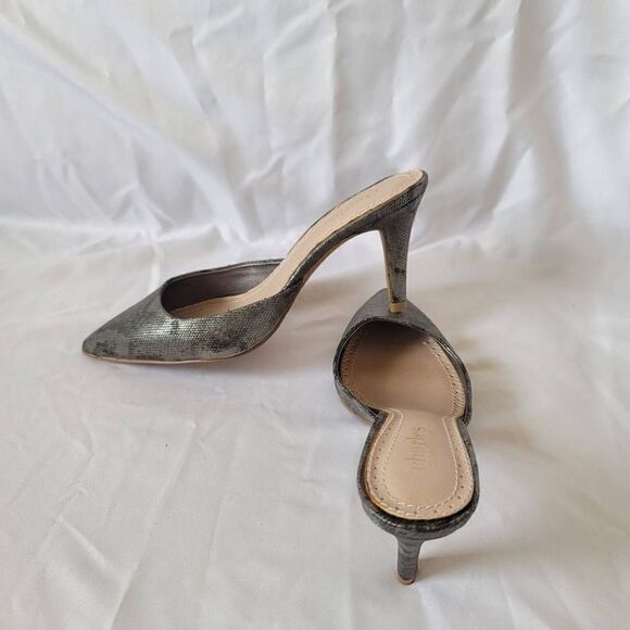 Charles by charles david womens Sz 7.5 Snaked Print heels - Picture 5 of 8